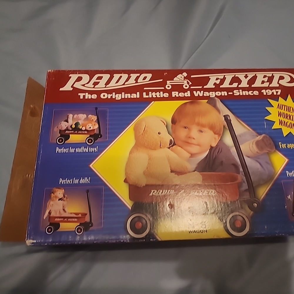 Radio Flyer Classic Red Wagon Toy - Picture 5 of 6